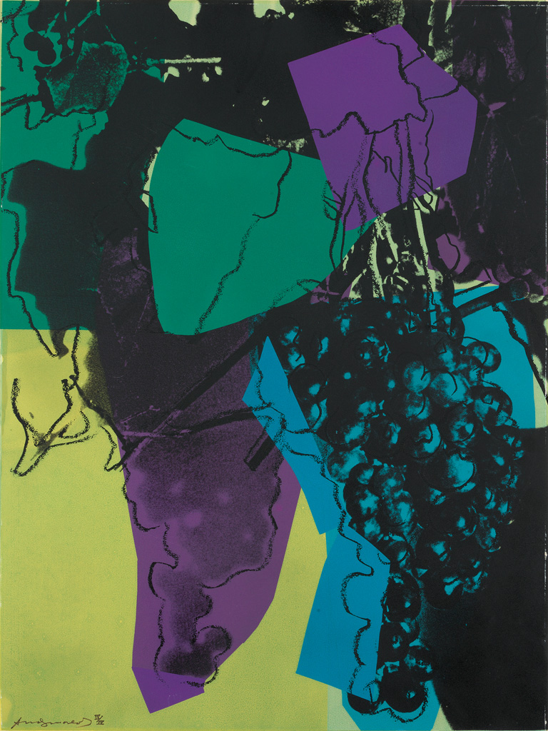 ANDY WARHOL Grapes (Special Edition).